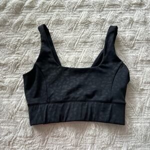 IVL Black Animal Print Sports Bra